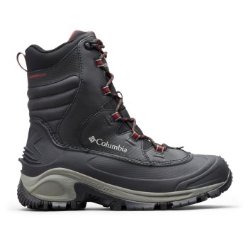 Columbia Muške Čizme - Bugaboot III Crne Svijetlo Crvene | XKOI-62758